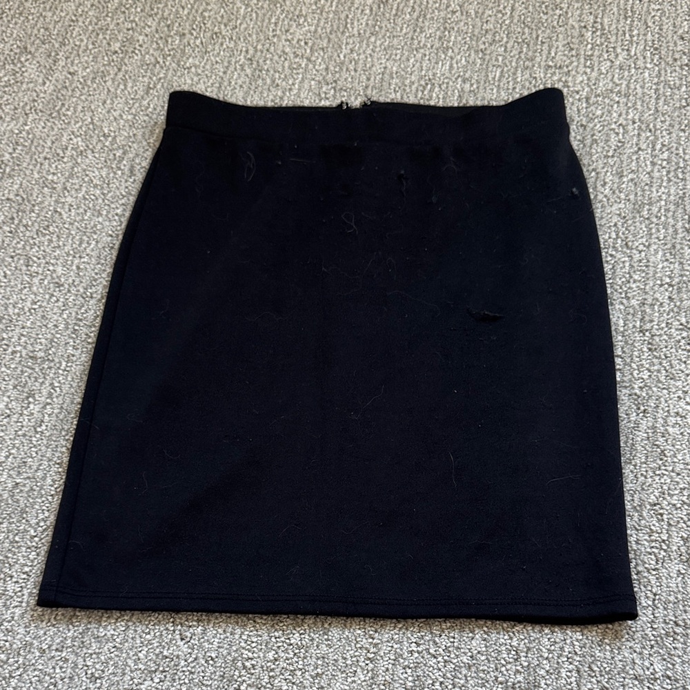 Forever 21 Black Pencil Skirt with Zipper